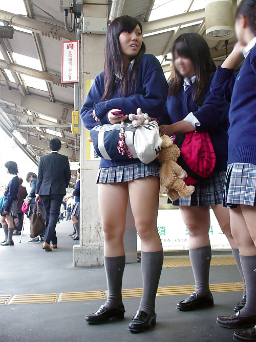Asian bisexual panties upskirt